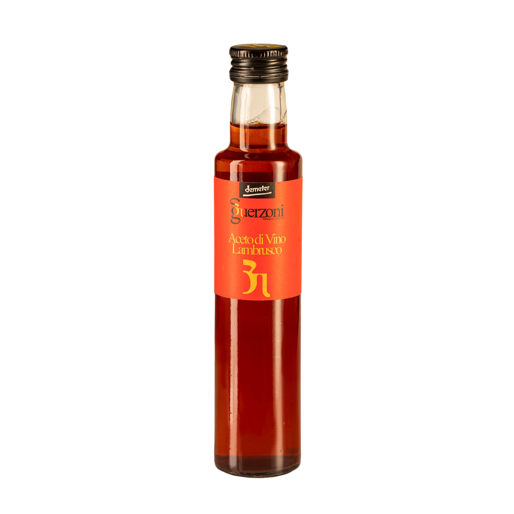 Red Wine Vinegar from Lambrusco Grapes 500 ml - Organic Biodynamic