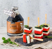 Cucumber, Feta & Watermelon Skewers with Guerzoni Balsamic Vinegar